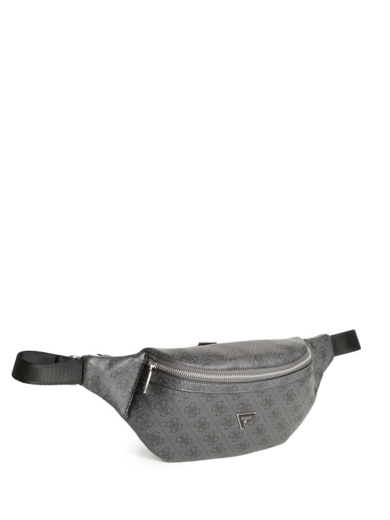 умна чанта за колан Vezzola Guess черна