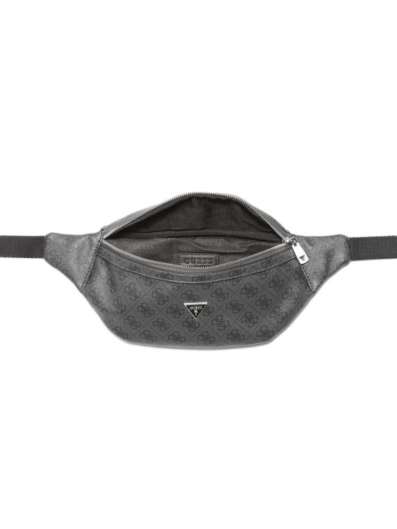 умна чанта за колан Vezzola Guess черна