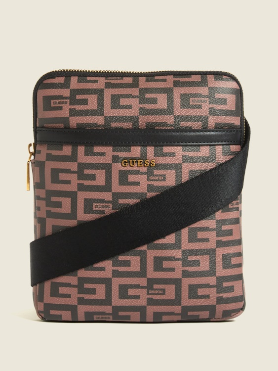 Guess Brown Escape плоско кръстосано тяло
