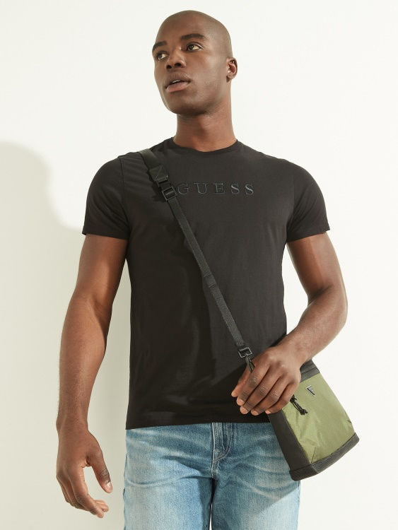 Certosa Tech Crossbody Guess черно мулти