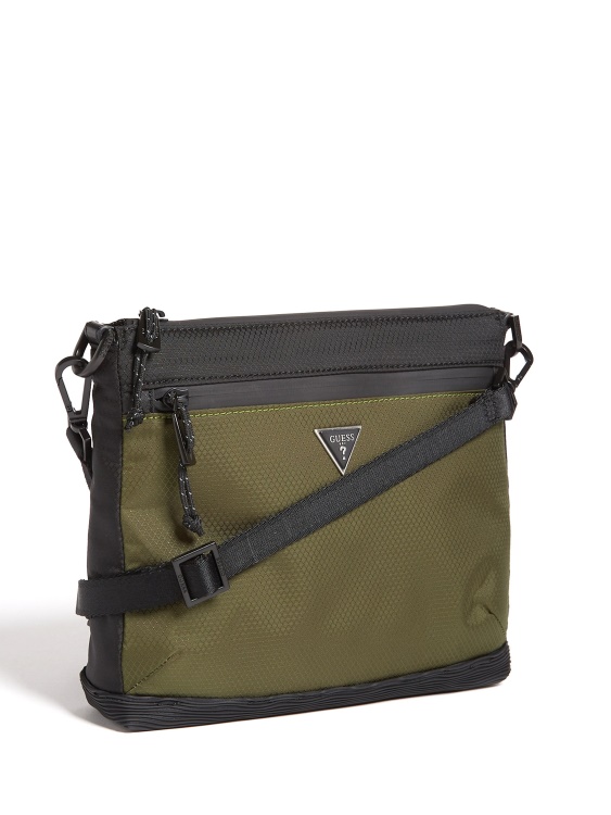 Certosa Tech Crossbody Guess черно мулти