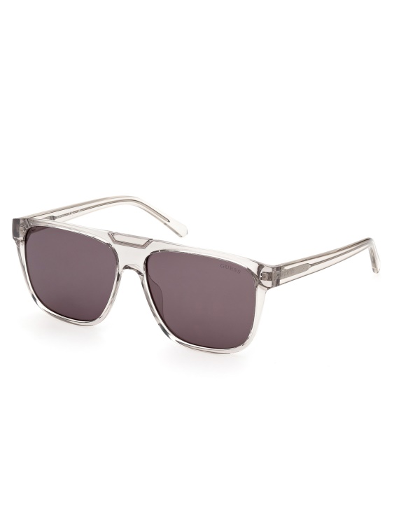 авиаторски слънчеви очила Guess сиви