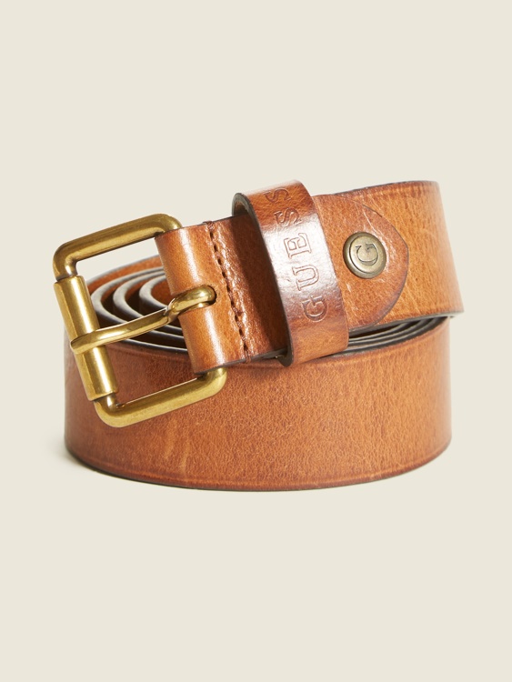колан с катарама коняк Guess Mack