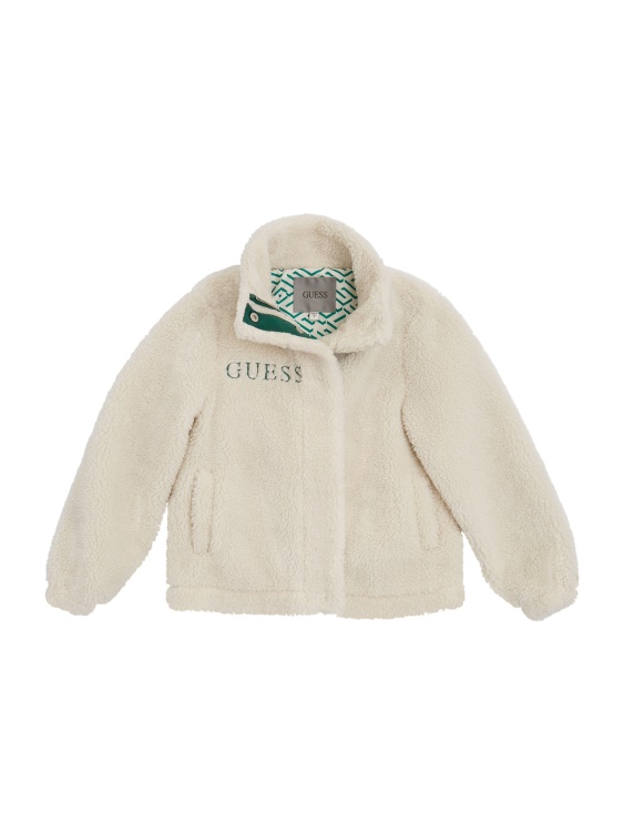 яке Guess Smart Stone Desiree с изкуствена кожа (деца 7-16)