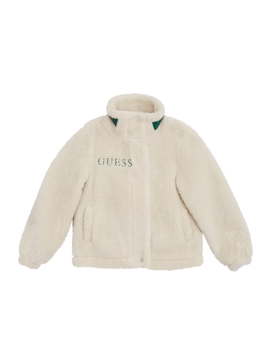 яке Guess Smart Stone Desiree с изкуствена кожа (деца 7-16)