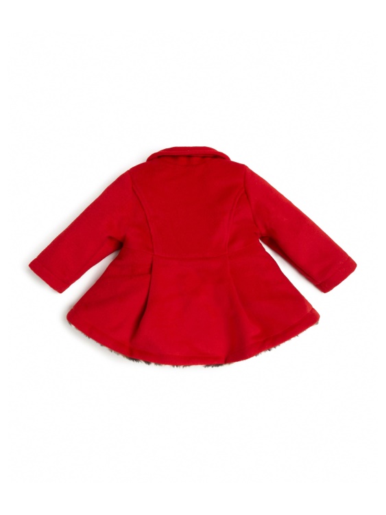 палто с подплата от изкуствена кожа Brilliant Berry Guess (3m-7)