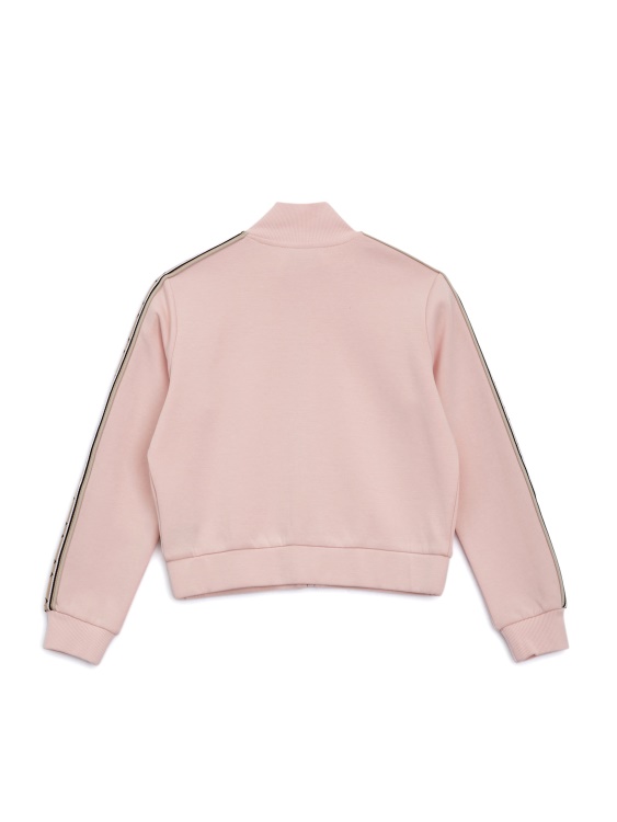 Guess Blush Cotton Eco Minime Zip Active Top (4-16)