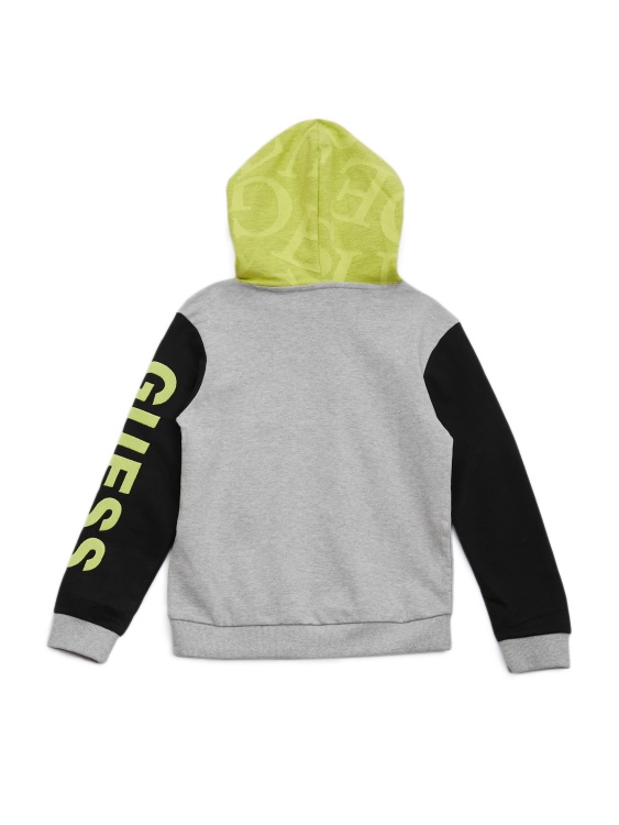 Eco Color-block Hoodie (7-14) Guess Light Stone Heather