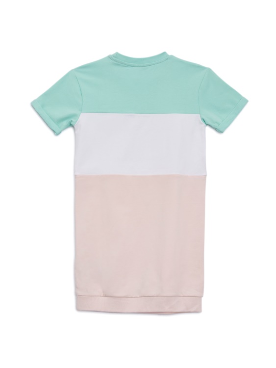 Guess Color-block лого рокля (7-14) многоцветни летни тонове