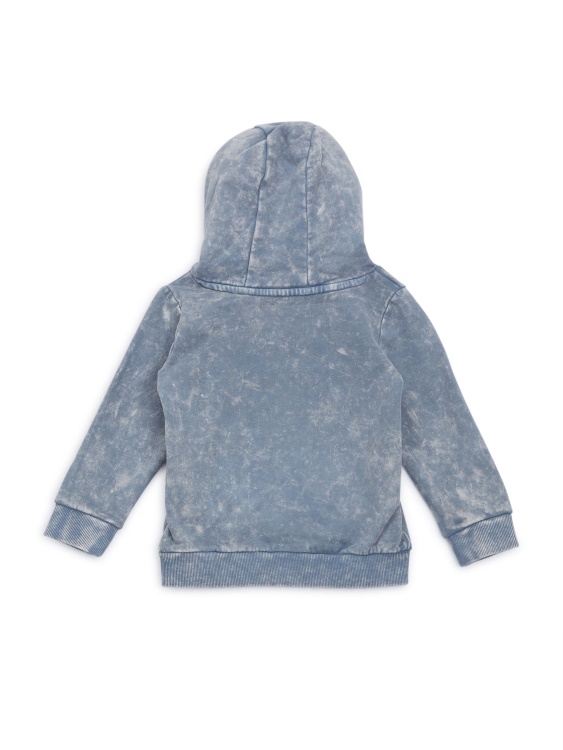 качулка с блокирано лого (3m-7) Guess Nimbus Blue