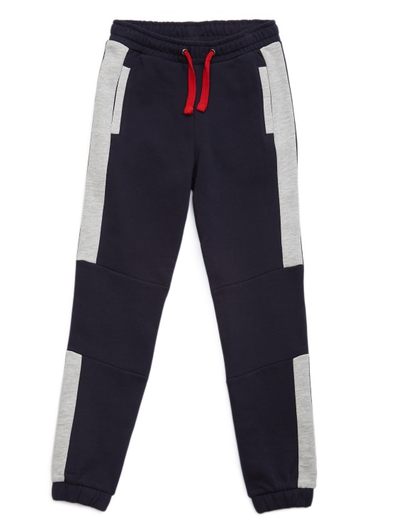 комбинирани сини и сиви панталони Guess Color-block (7-14)