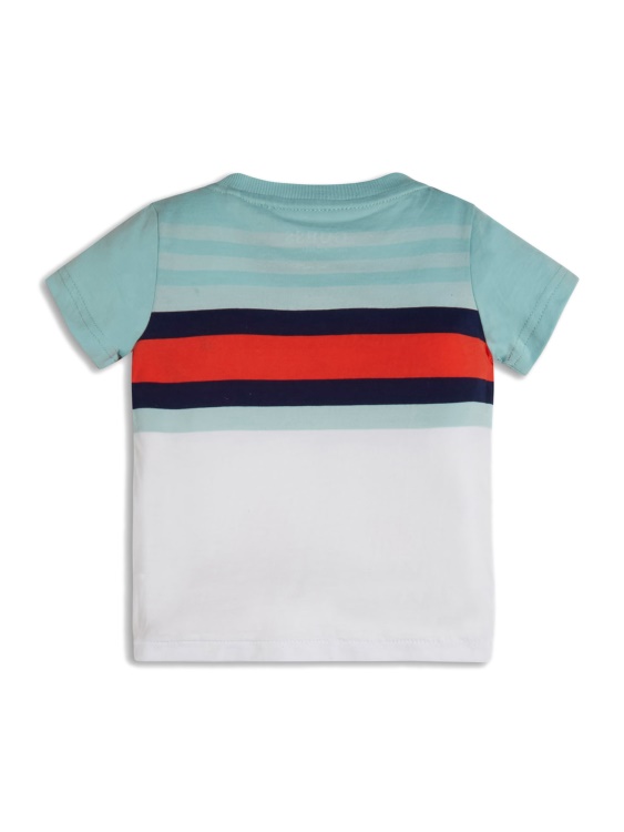 тениска с лого на еко райета Mint To Be Multi Guess (3m-7)