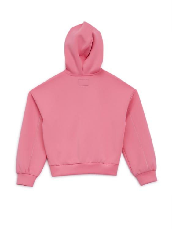 суичър с цип за гмуркане (7-16) Guess Nebula Pink