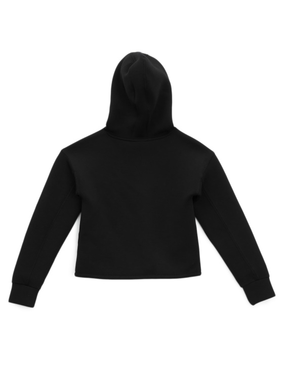черен суичър Guess Eco Minime с лого (8-14) нов