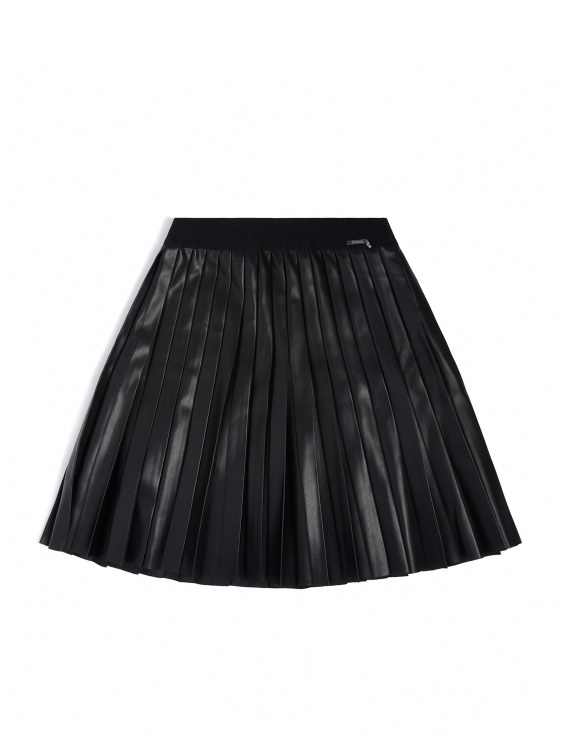 пола от изкуствена кожа (7-14) Guess Jet Black нова