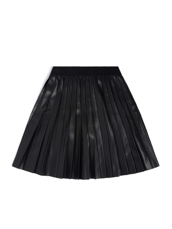 пола от изкуствена кожа (7-14) Guess Jet Black нова