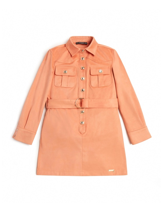 Dora рокля от изкуствен велур (7-16) Fuji Sunrise Guess