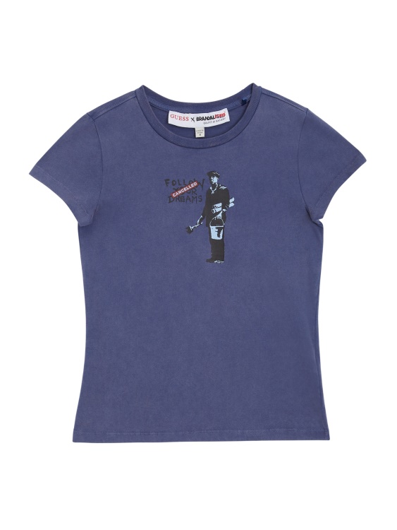 Passion Blue Guess тениска с отменени мечти (7-16)
