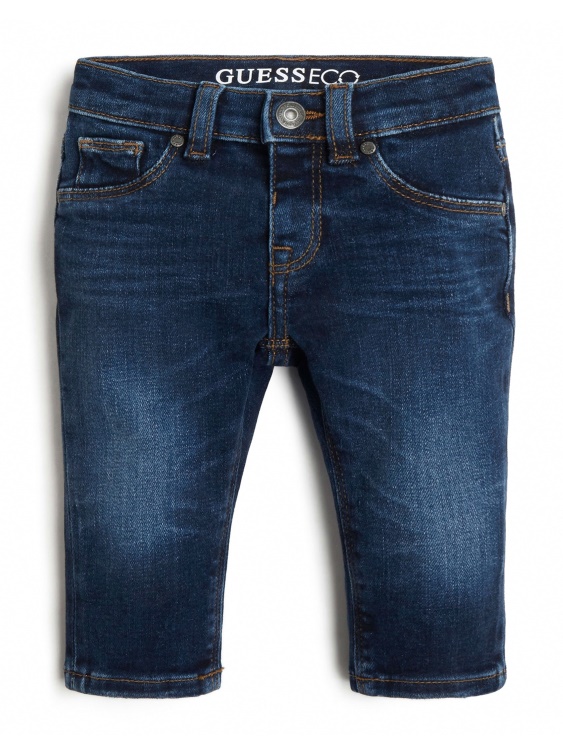 тесни панталони от еко дънков плат Guess Alabama Wash (3m-7)