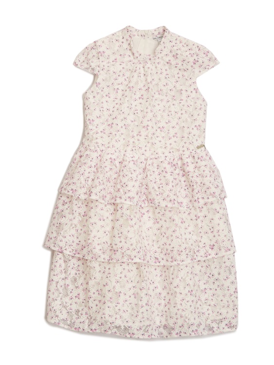 Guess Puclr-58 дантелена рокля на цветя (8-14)