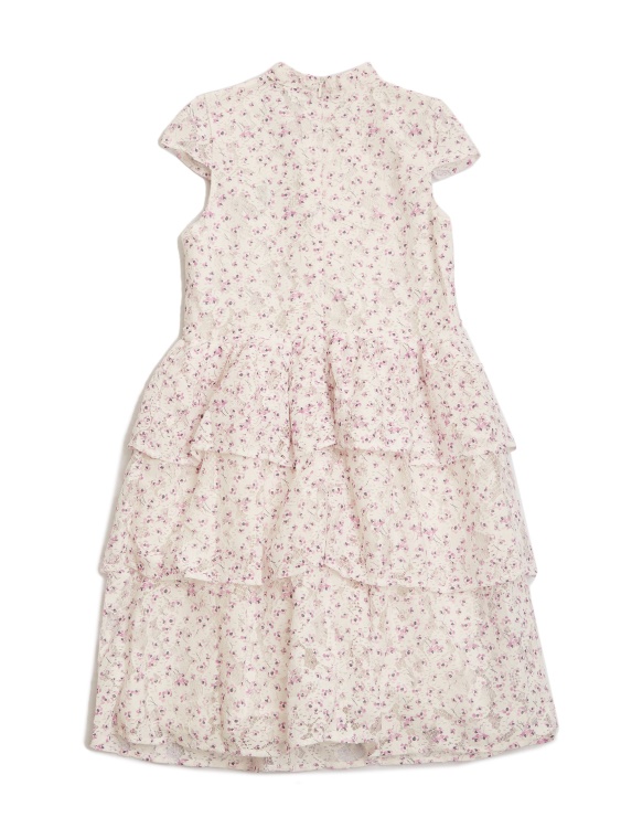 Guess Puclr-58 дантелена рокля на цветя (8-14)
