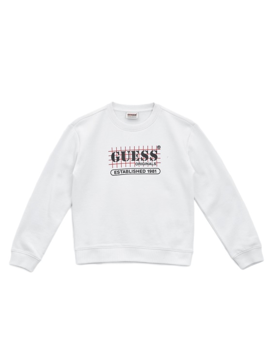 суичър с лого на Guess Originals (2-14) чисто бял