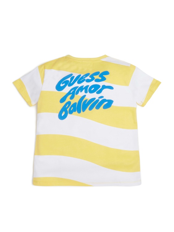Guess Originals X J Balvin тениска на вълни (деца 8-14)